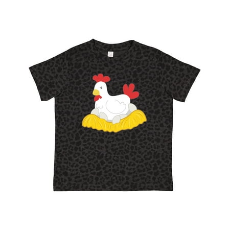 Inktastic Chicken in Nest Gift Toddler Boy or Toddler Girl T-Shirt