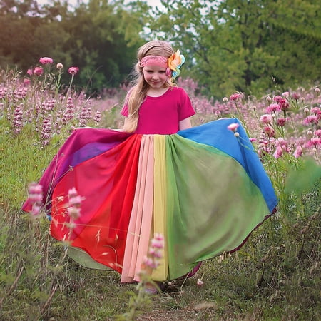 Gotyou Girl s Rainbow Splice Princess Dress Toddler Kids Long Length Outfit Casual Swing Party Dress Outfits
Gotyou Girl s Rainbow Splice Princess Dress Toddler Kids Long Length Outfit Casual Swing Party Dress Outfits