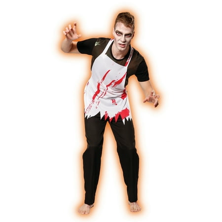 Horror Bloody Kitchen Apron Halloween Butcher Cooking Cosplay Costume