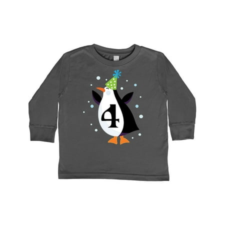 Inktastic 4th Birthday Cute Penguin Gift Toddler Boy or Toddler Girl Long Sleeve T-Shirt
Inktastic 4th Birthday Cute Penguin Gift Toddler Boy or Toddler Girl Long Sleeve T-Shirt