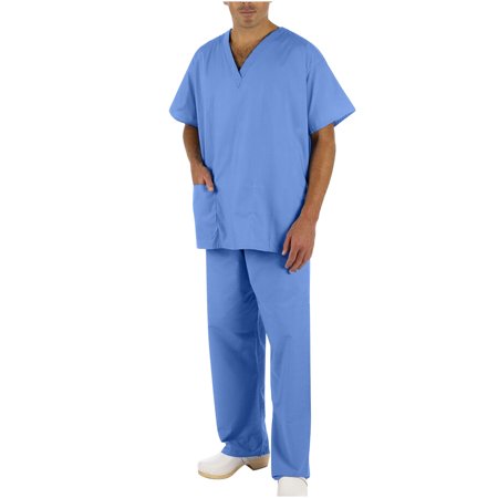 SUWHWEA Christmas Gift Scrub Tops Men Working Pocket Short Sleeve Blouse+Long Pants Two-Piece Sets on Clearance
SUWHWEA Christmas Gift Scrub Tops Men Working Pocket Short Sleeve Blouse+Long Pants Two-Piece Sets on Clearance