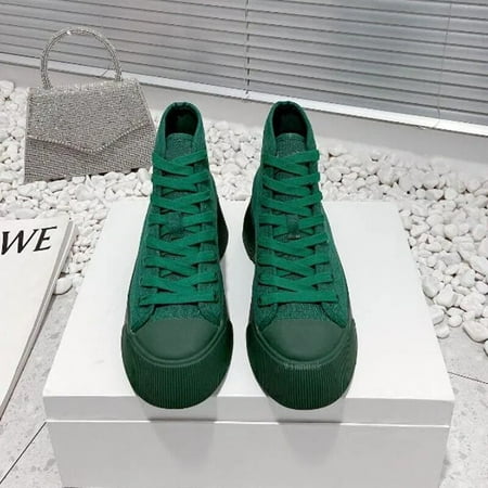 Spring Autumn New Round Toe Canvas Sneakers Boots Women Thick Sole Lace Up Patchwork Casual All Match Fashion Comfortable Shoes
Spring Autumn New Round Toe Canvas Sneakers Boots Women Thick Sole Lace Up Patchwork Casual All Match Fashion Comfortable Shoes