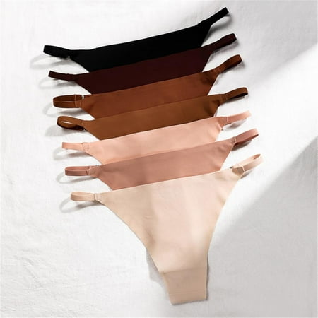Valcatch Women s Ribbed Underwear Cotton Panties G String T-Back Thongs Lingerie (Pack of 7)
Valcatch Women s Ribbed Underwear Cotton Panties G String T-Back Thongs Lingerie (Pack of 7)