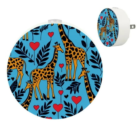 Night Light Night Lights Plug into Wall 2-Pack Nightlight Plug in Night Light Dusk to Dawn Night Lamp Led Night Light for Adults Kids Room Animal Giraffe Cartoon Heart
Night Light Night Lights Plug into Wall 2-Pack Nightlight Plug in Night Light Dusk to Dawn Night Lamp Led Night Light for Adults Kids Room Animal Giraffe Cartoon Heart