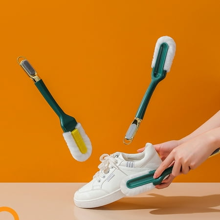 Hesroicy Soft Bristles Shoe Brush - Long Handle - Non-slip - Convenient - Double Head Shoe Washing Laundry Brush - Home Supply
Hesroicy Soft Bristles Shoe Brush - Long Handle - Non-slip - Convenient - Double Head Shoe Washing Laundry Brush - Home Supply