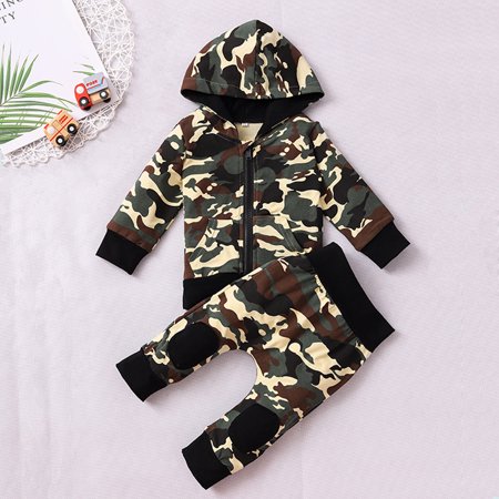 Yubatuo Newborn Infant Kids Baby Boys Camouflag Hoodie T Shirt Top Pants Outfits Set Brown 80
Yubatuo Newborn Infant Kids Baby Boys Camouflag Hoodie T Shirt Top Pants Outfits Set Brown 80
