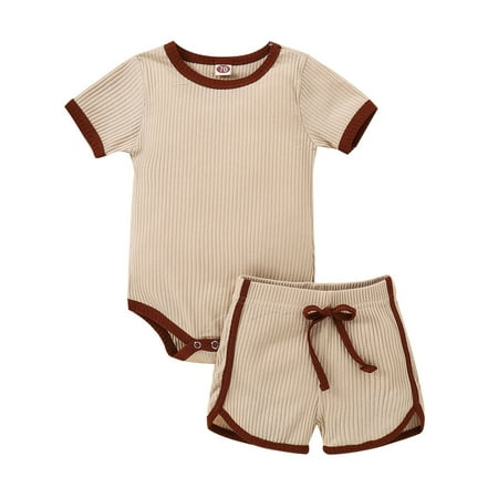 Infant Newborn Baby Girl Boy Summer Solid Romper Tops Shorts Pants Casual Outfits Set Fashion Children s Suit
Infant Newborn Baby Girl Boy Summer Solid Romper Tops Shorts Pants Casual Outfits Set Fashion Children s Suit