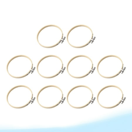 10pcs Bamboo Embroidery Circle Frame DIY Craft Cross Stitch Chinese Traditional Sewing Manual Tool (8cm)
10pcs Bamboo Embroidery Circle Frame DIY Craft Cross Stitch Chinese Traditional Sewing Manual Tool (8cm)