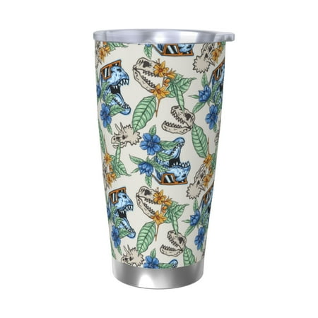 Logiee Dinosaurs And Leaves Print 20OZ Car Cup with Lid Stainless Steel Vacuum Insulated Double Wall Travel Tumbler Durable Insulated Coffee Mug Thermal Cup with Straw-Without Straw
Logiee Dinosaurs And Leaves Print 20OZ Car Cup with Lid Stainless Steel Vacuum Insulated Double Wall Travel Tumbler Durable Insulated Coffee Mug Thermal Cup with Straw-Without Straw
