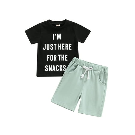 Musuos Baby Boys Short Sleeve Letter Print T-Shirt Tops Elastic Waist Shorts Pants
Musuos Baby Boys Short Sleeve Letter Print T-Shirt Tops Elastic Waist Shorts Pants