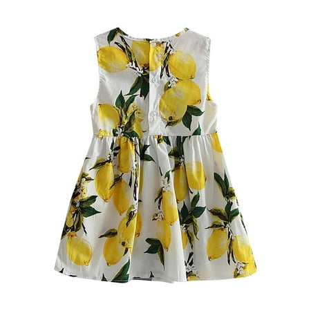 2023 Summer Savings Girls Dress PEZHADA Toddler Kids Baby Girl Summer Vest Dress Button Print Princess Dress Yellow 150
2023 Summer Savings Girls Dress PEZHADA Toddler Kids Baby Girl Summer Vest Dress Button Print Princess Dress Yellow 150