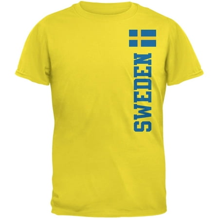 World Cup Sweden Yellow Adult T-Shirt