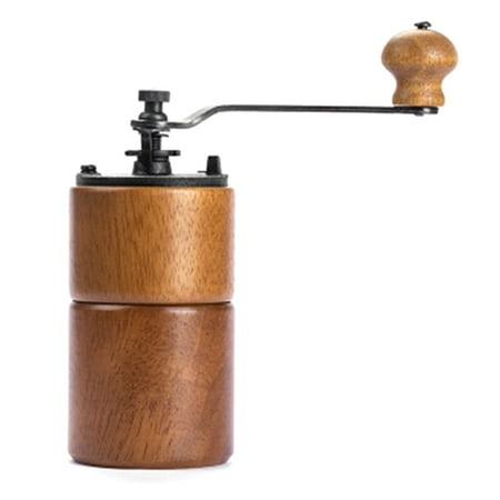 Solid Wood Manual Grinder Adjustable Thickness Hand-Cranked Coffee Machine Household Coffee Grinder Coffee Color 
Solid Wood Manual Grinder Adjustable Thickness Hand-Cranked Coffee Machine Household Coffee Grinder Coffee Color