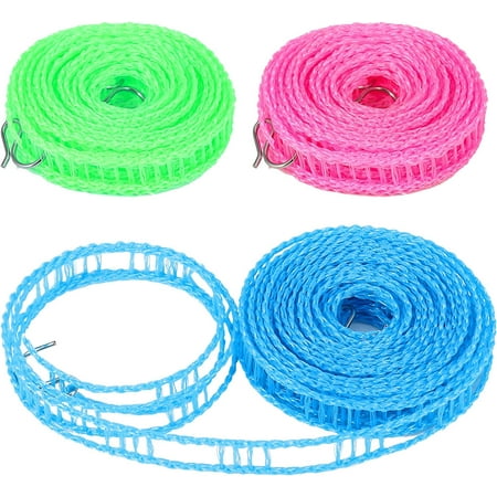 Non-Slip Washing Line Windproof Washing Line Waterproof Washing Line Dry Rope Adjustable Portable Washing Line for Travel Hiking Camping Pack of 5
Non-Slip Washing Line Windproof Washing Line Waterproof Washing Line Dry Rope Adjustable Portable Washing Line for Travel Hiking Camping Pack of 5