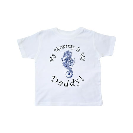 Inktastic My Mommy Is My Daddy - Seahorse Deep Blue Gift Toddler Boy or Toddler Girl T-Shirt
Inktastic My Mommy Is My Daddy - Seahorse Deep Blue Gift Toddler Boy or Toddler Girl T-Shirt