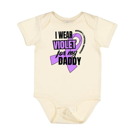Inktastic I Wear Violet for My Daddy Hodgkins Lymphoma Awareness Gift Baby Boy or Baby Girl Bodysuit
Inktastic I Wear Violet for My Daddy Hodgkins Lymphoma Awareness Gift Baby Boy or Baby Girl Bodysuit