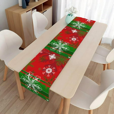 Christmas Decoration Tablecloth Holiday Gift Home Long Table Towel Placemat Linen Table Flag(I/33*180cm)
Christmas Decoration Tablecloth Holiday Gift Home Long Table Towel Placemat Linen Table Flag(I/33*180cm)