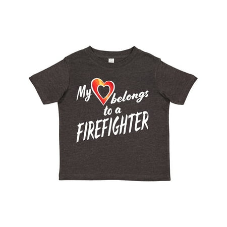 Inktastic My Heart Belongs to a Firefighter with Red Heart Gift Toddler Boy or Toddler Girl T-Shirt
Inktastic My Heart Belongs to a Firefighter with Red Heart Gift Toddler Boy or Toddler Girl T-Shirt