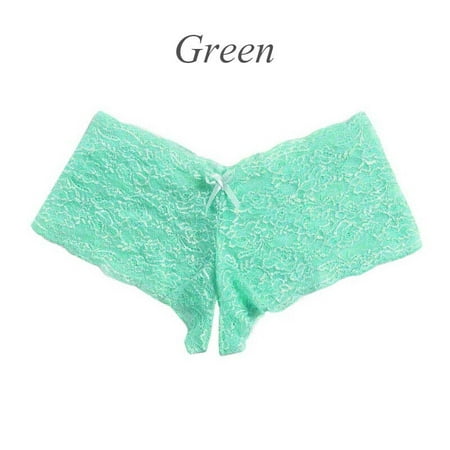 Crotchless Knickers Womens Lace Open Crotch Underwear Panties Briefs Lingerie UK