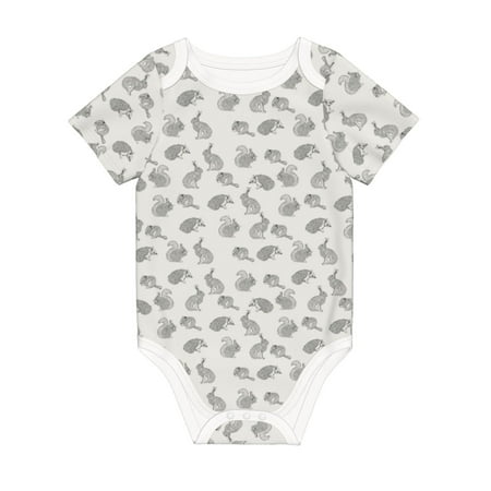 Matuu Hand Drawn Squirrel for Baby Short-Sleeve Bodysuit Soft Cotton Comfortable and Breathable Perfect for Newborns and Infants
Matuu Hand Drawn Squirrel for Baby Short-Sleeve Bodysuit Soft Cotton Comfortable and Breathable Perfect for Newborns and Infants