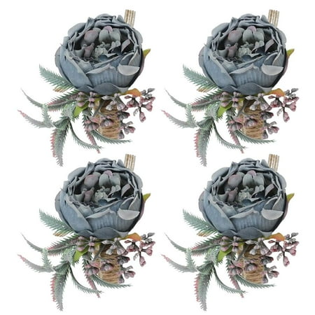 Julam Rose Napkin Rings - 4pcs Handicraft Flower Napkin Rings - Floral Napkin Rings Holder Artificial Flower Serviette Buckle Table Decoration for Wedding Banquet Birthday Party
Julam Rose Napkin Rings - 4pcs Handicraft Flower Napkin Rings - Floral Napkin Rings Holder Artificial Flower Serviette Buckle Table Decoration for Wedding Banquet Birthday Party