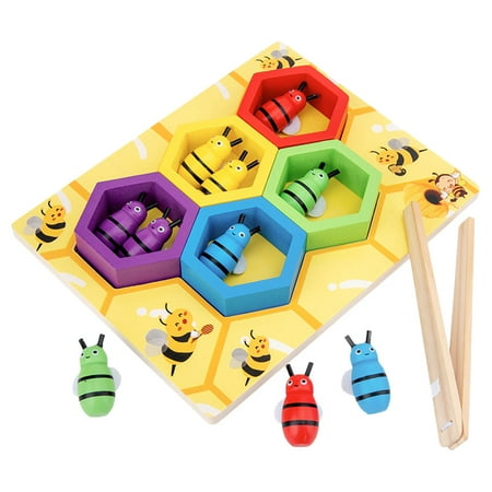 1 Set Kids Educational Playthings Brain Develops Educational Toys Clamp Bee Bead Toy
1 Set Kids Educational Playthings Brain Develops Educational Toys Clamp Bee Bead Toy