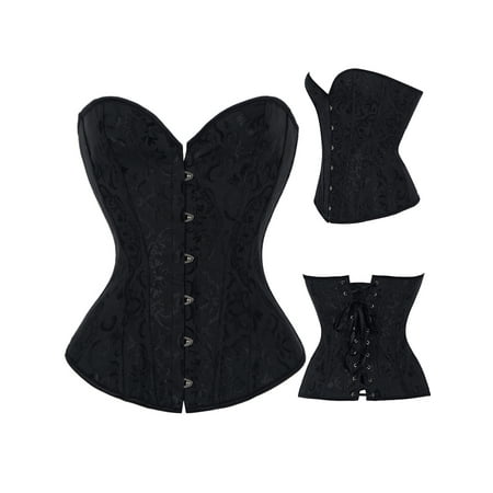 Women s Lace Up Boned Sexy Plus Size Overbust Corset Bustier Top with G-String
Women s Lace Up Boned Sexy Plus Size Overbust Corset Bustier Top with G-String