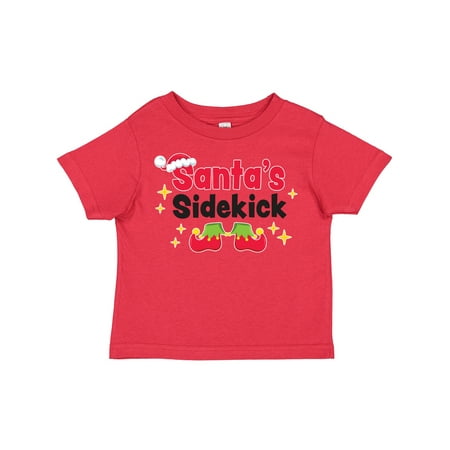 Inktastic Santa s Sidekick with Santa Hat and Elf Feet Gift Toddler Boy or Toddler Girl T-Shirt
Inktastic Santa s Sidekick with Santa Hat and Elf Feet Gift Toddler Boy or Toddler Girl T-Shirt