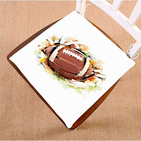 PKQWTM Sketchy Football Chair Pads Chair Mat Seat Cushion Chair Cushion Floor Cushion Size 18x18 inches
PKQWTM Sketchy Football Chair Pads Chair Mat Seat Cushion Chair Cushion Floor Cushion Size 18x18 inches