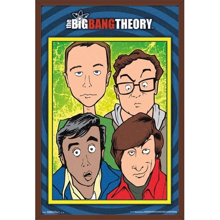 The Big Bang Theory - Geeks Poster