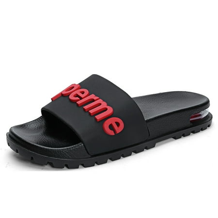 Men leisure slipper air cushion slide fashionable sandals soft bottom TUOXIE
Men leisure slipper air cushion slide fashionable sandals soft bottom TUOXIE