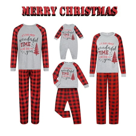 Family Christmas PJs Matching Sets Christmas Pajamas for Family Holiday Plaid Pants Mum and Dad Sleepwear Loungewear
Family Christmas PJs Matching Sets Christmas Pajamas for Family Holiday Plaid Pants Mum and Dad Sleepwear Loungewear