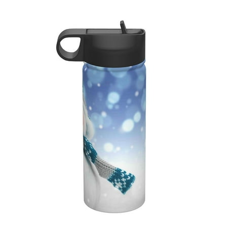 Fuzoiu Christmas Snowman In The Snow Print 18oz Insulated Sports Kettle Outdoor Sport Gym Stainless Steel Water Bottle With Straw Lid
Fuzoiu Christmas Snowman In The Snow Print 18oz Insulated Sports Kettle Outdoor Sport Gym Stainless Steel Water Bottle With Straw Lid