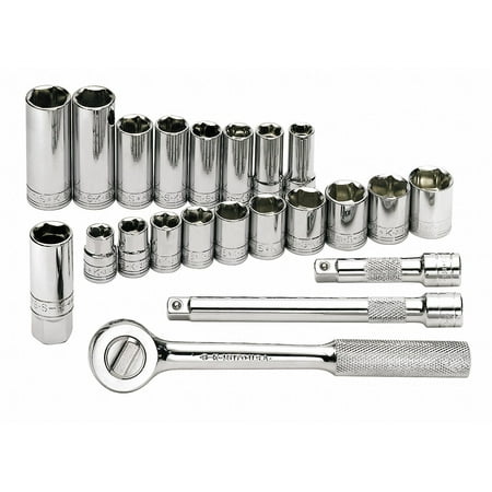 Sk Professional Tools Skt Wrch St Chrm 6Pt 10 - 19 mm 91820