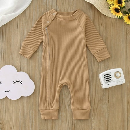 Infant Girls Boys Winter Long Sleeve Jumpsuit Solid Color Zipper Outwear For Children Clothes
Infant Girls Boys Winter Long Sleeve Jumpsuit Solid Color Zipper Outwear For Children Clothes