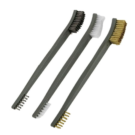 Peryerana 3pcs Mini Stainless Steel Remove Rust Brushes Cleaner Brass Cleaning Polishing Metal Brushes
Peryerana 3pcs Mini Stainless Steel Remove Rust Brushes Cleaner Brass Cleaning Polishing Metal Brushes