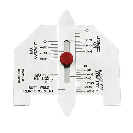 Ykohkofe Practical Weld Gauge Durable Portable Measure Weld Measuring Inspection Tools & Home Improvement Level Indicator Tape Electronic Edge 3/8 Shank
Ykohkofe Practical Weld Gauge Durable Portable Measure Weld Measuring Inspection Tools & Home Improvement Level Indicator Tape Electronic Edge 3/8 Shank