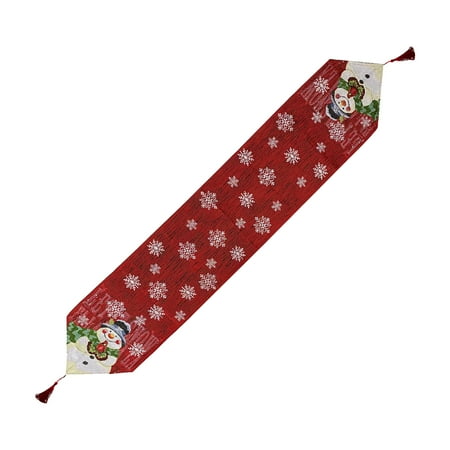 13 x 72 inch Snowman Linen-Cotton Blended Table Runner for Family Dinner OutdoorIndoor Parties ThanksgivingChristmas Gathering
13 x 72 inch Snowman Linen-Cotton Blended Table Runner for Family Dinner OutdoorIndoor Parties ThanksgivingChristmas Gathering
