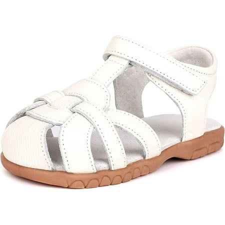 Girls Genuine Leather Soft Closed Toe Princess Flat Shoes Summer Sandals(Toddler/Little Kid)
Girls Genuine Leather Soft Closed Toe Princess Flat Shoes Summer Sandals(Toddler/Little Kid)