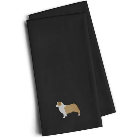 BB3433BKTWE Australian Shepherd Dog Black Embroidered Kitchen Towel Set of 2 19 X 25 Multicolor
BB3433BKTWE Australian Shepherd Dog Black Embroidered Kitchen Towel Set of 2 19 X 25 Multicolor