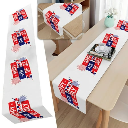 Independence Day Table Cloth Coffee Table Table Cloth Holiday Decoration Cloth Cotton Linen 33x180cm
Independence Day Table Cloth Coffee Table Table Cloth Holiday Decoration Cloth Cotton Linen 33x180cm