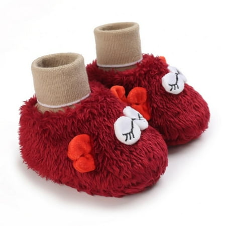 Newborn Unisex Baby Booties Infant Girls Boy Cute Soft Anti-Slip Sole Warm Winter Boots Toddler First Walkers Crib Shoes (12-18 Months) 3/L Size
Newborn Unisex Baby Booties Infant Girls Boy Cute Soft Anti-Slip Sole Warm Winter Boots Toddler First Walkers Crib Shoes (12-18 Months) 3/L Size