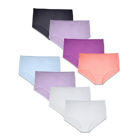 Fit for Me Women s Plus Size Breathable -Mesh Brief Underwear 6+2 Bonus Pack Sizes 1X-5X
Fit for Me Women s Plus Size Breathable -Mesh Brief Underwear 6+2 Bonus Pack Sizes 1X-5X