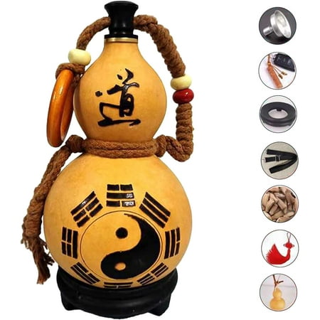 Gourd Water Bottle Chinese Retro Style Natural Gourd Kettle With Chinese Culture Inspired By The Game Wukong
Gourd Water Bottle Chinese Retro Style Natural Gourd Kettle With Chinese Culture Inspired By The Game Wukong