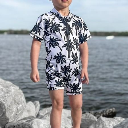 Gwiyeopda Newborn Baby Boys One Piece Swimsuit Bathing Suit Short Sleeve Zip Up Swimwear
Gwiyeopda Newborn Baby Boys One Piece Swimsuit Bathing Suit Short Sleeve Zip Up Swimwear