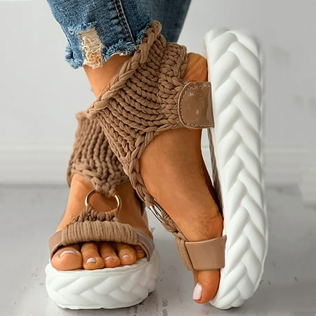 Mackneog Women Ladies Thick Bottom Sandals Causal Shoes Platform Sandals Gift on Clearance
Mackneog Women Ladies Thick Bottom Sandals Causal Shoes Platform Sandals Gift on Clearance