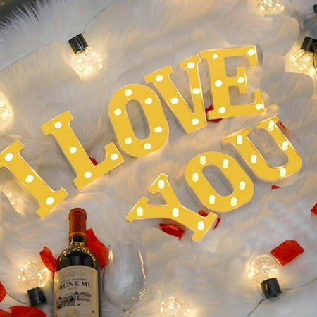 Letter Ornaments LED Light Battery Powered Luminous A-Z Letter Lamp Night Light for Christmas Wedding Birthday Party Decoration
Letter Ornaments LED Light Battery Powered Luminous A-Z Letter Lamp Night Light for Christmas Wedding Birthday Party Decoration