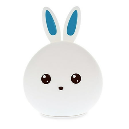 LED Rabbit Night Light USB for Children Baby Animal Cartoon Decorative Lamp Bedside Bedroom Living Room Blue
LED Rabbit Night Light USB for Children Baby Animal Cartoon Decorative Lamp Bedside Bedroom Living Room Blue