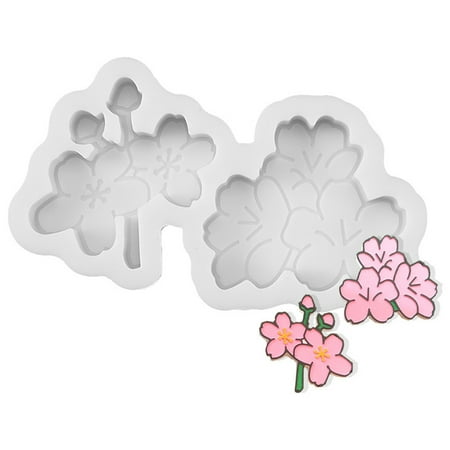 Mousse Cake 3D Bouquet Flower Silicone Mold DIY Fondant Sugar Pudding Soap Mould
