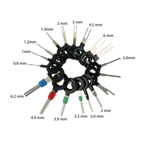 Ekeka Free Shipping 18 Pcs Car Wire Terminal Removal Needle r Puller Disassembled Tool Kit
Ekeka Free Shipping 18 Pcs Car Wire Terminal Removal Needle r Puller Disassembled Tool Kit